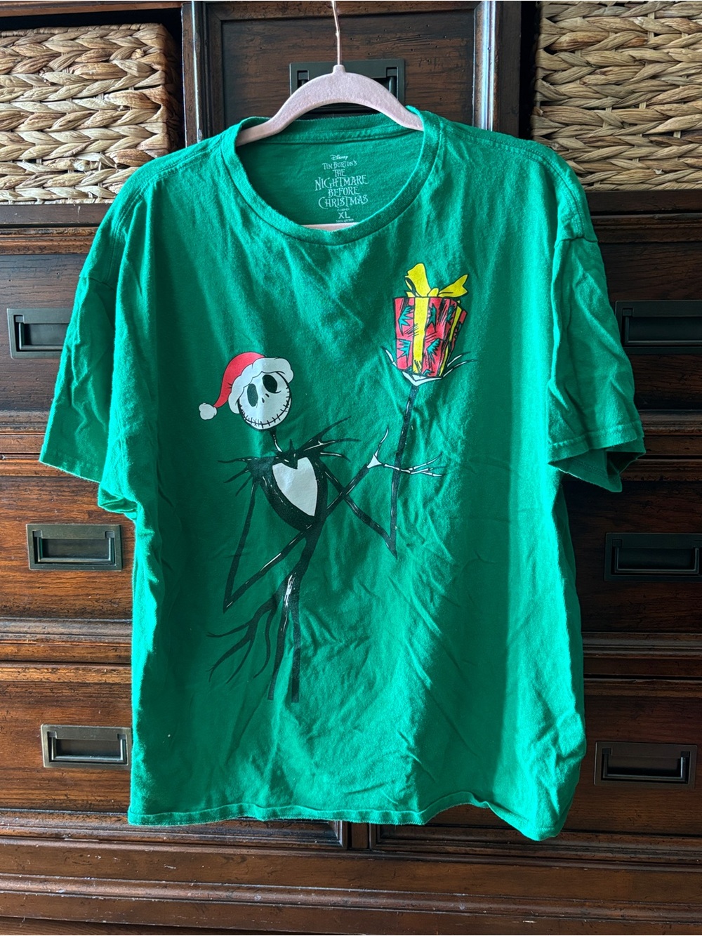 The Nightmare Before Christmas Green Jack Skellington T-Shirt
